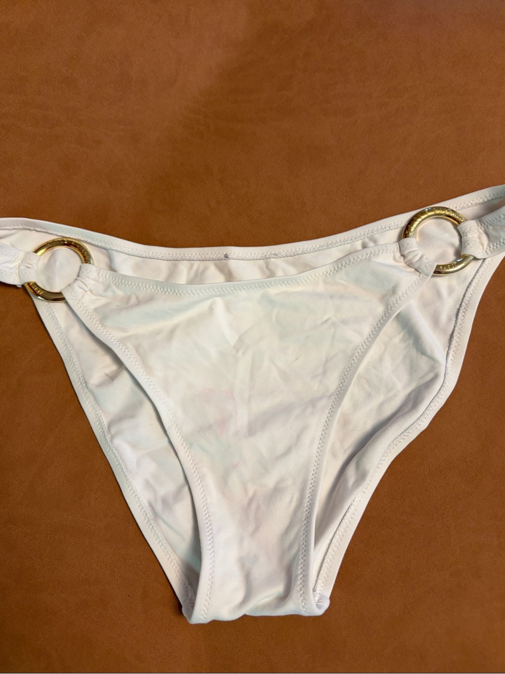 Dolce & Gabbana Bikini Bottoms with Gold Rings